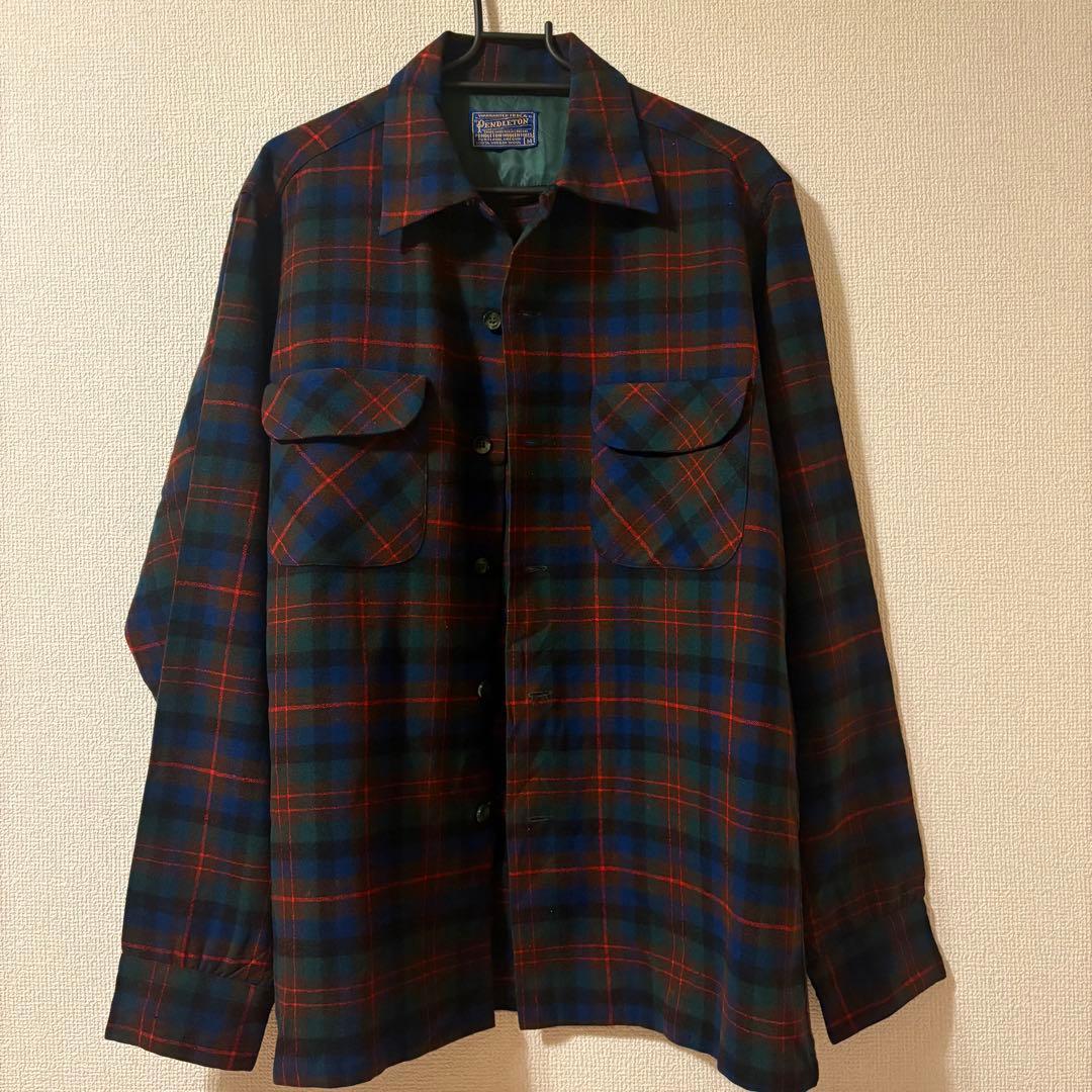 50s PENDLETON オンブレ ボードシャツ Msize