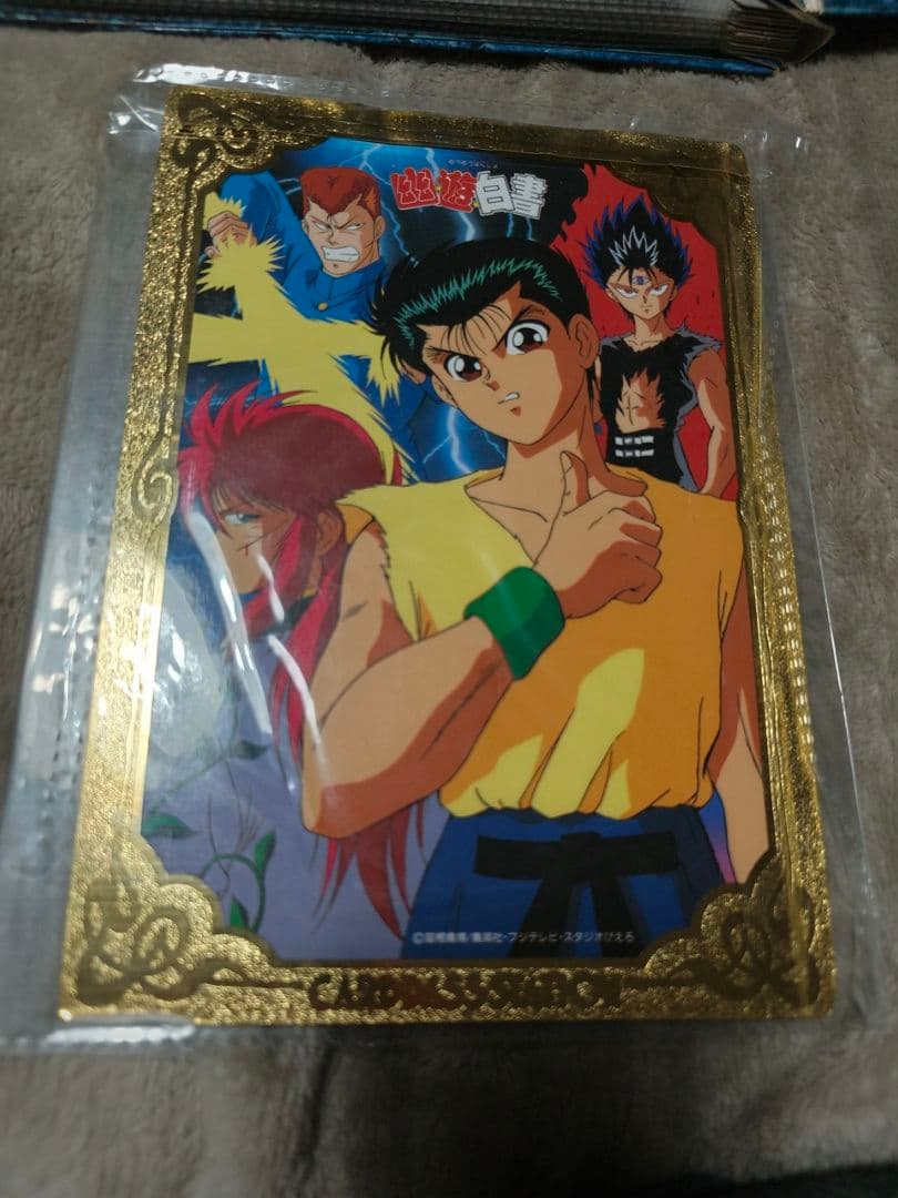 幽遊白書 カードダスセット バインダー付き 約150枚 レトロ