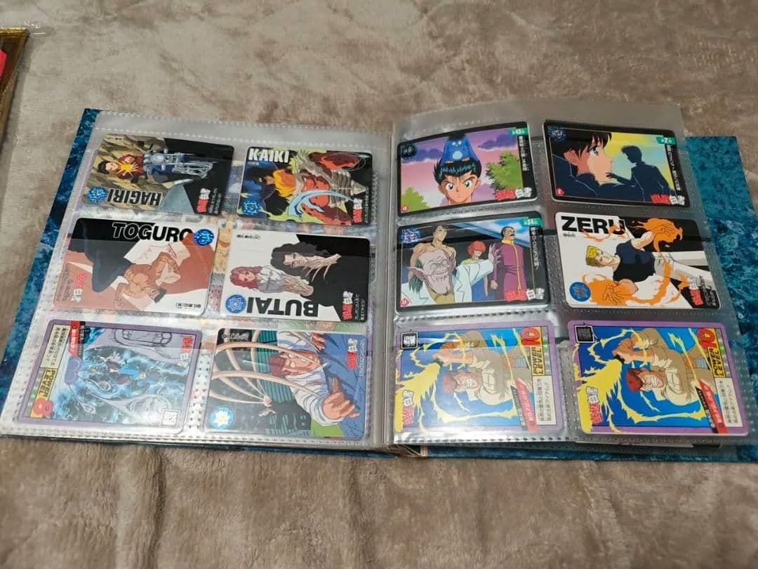 幽遊白書 カードダスセット バインダー付き 約150枚 レトロ