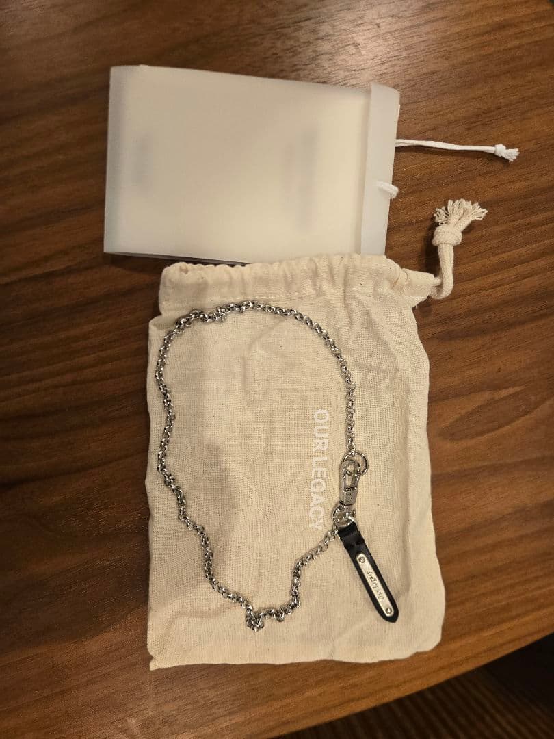 アクセサリー OUR LEGACY DELICATE LADON Silver Brass