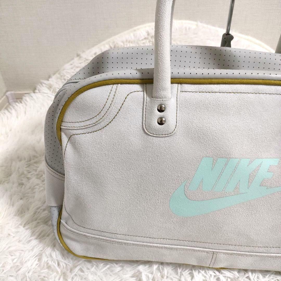 激レア♪ NIKE ナイキ ボストンバッグ スエード Y2K ハンドバッグ