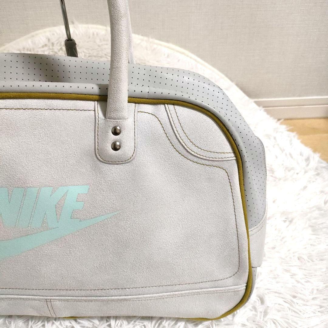 激レア♪ NIKE ナイキ ボストンバッグ スエード Y2K ハンドバッグ