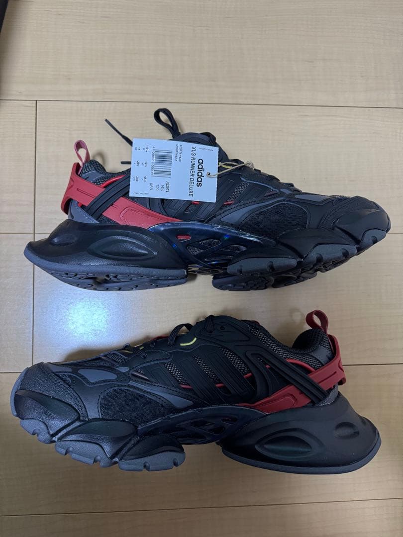 靴 adidas XLG Runner Deluxe Black