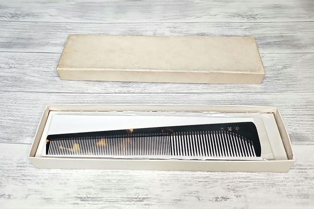 本鼈甲　櫛　理容　２本セット