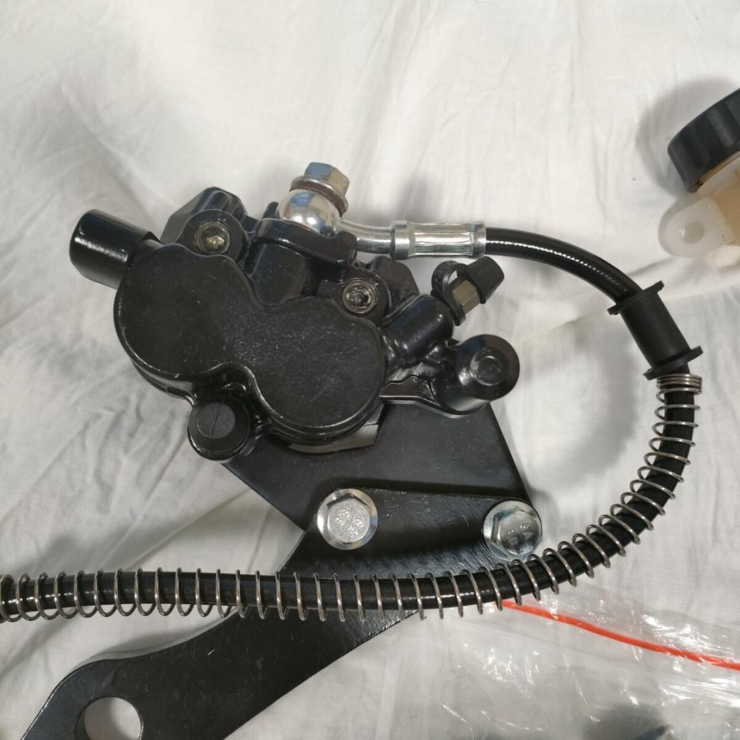 ドラムブレーキリアブレーキディスク化キット YBR125 GN125 GB250