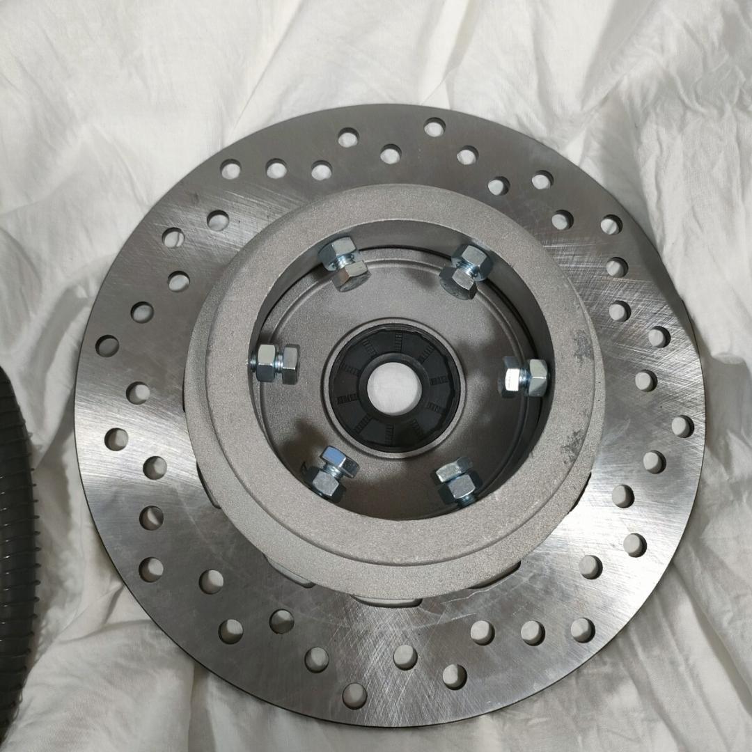 ドラムブレーキリアブレーキディスク化キット YBR125 GN125 GB250