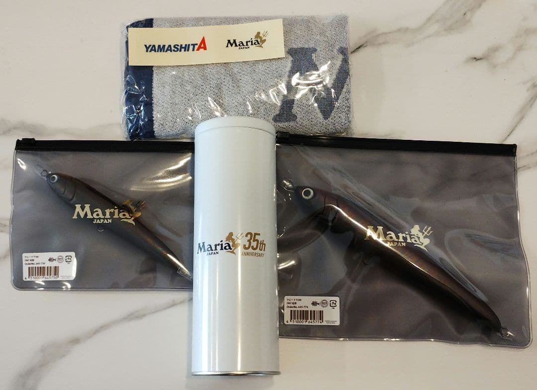 Maria マリア 紅影 ラピードF160 F230 35周年記念缶とタオル