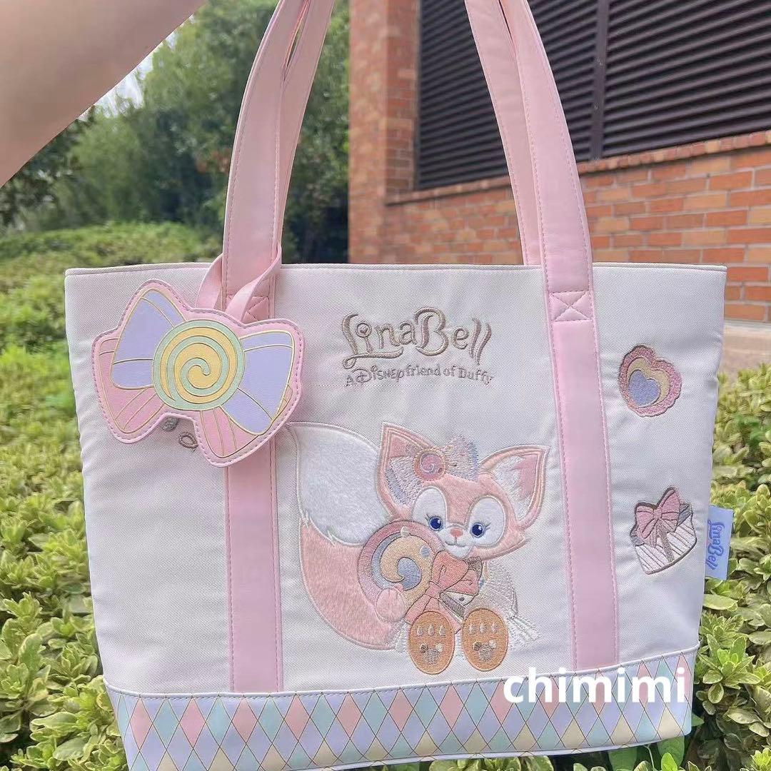 即日発送❣️上海ディズニー　バースデーキャンディー　リーナベルトートバッグ