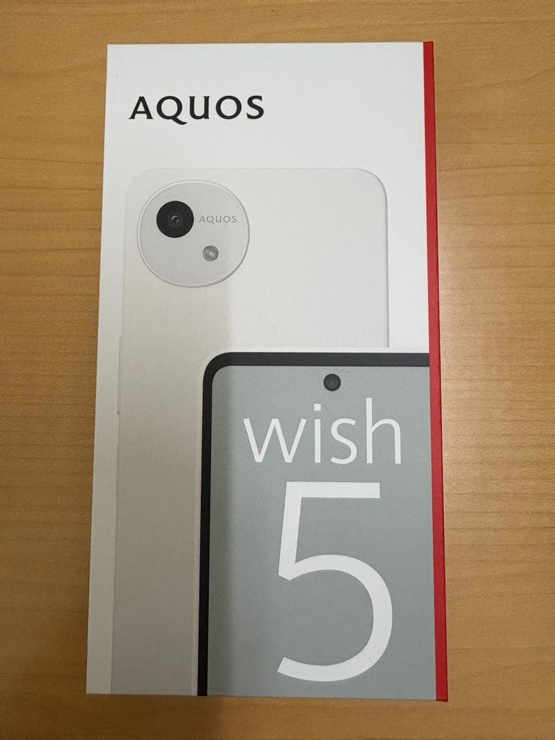 ※ビバ※AQUOS wish 5 SH-52F ホワイト&ブラック