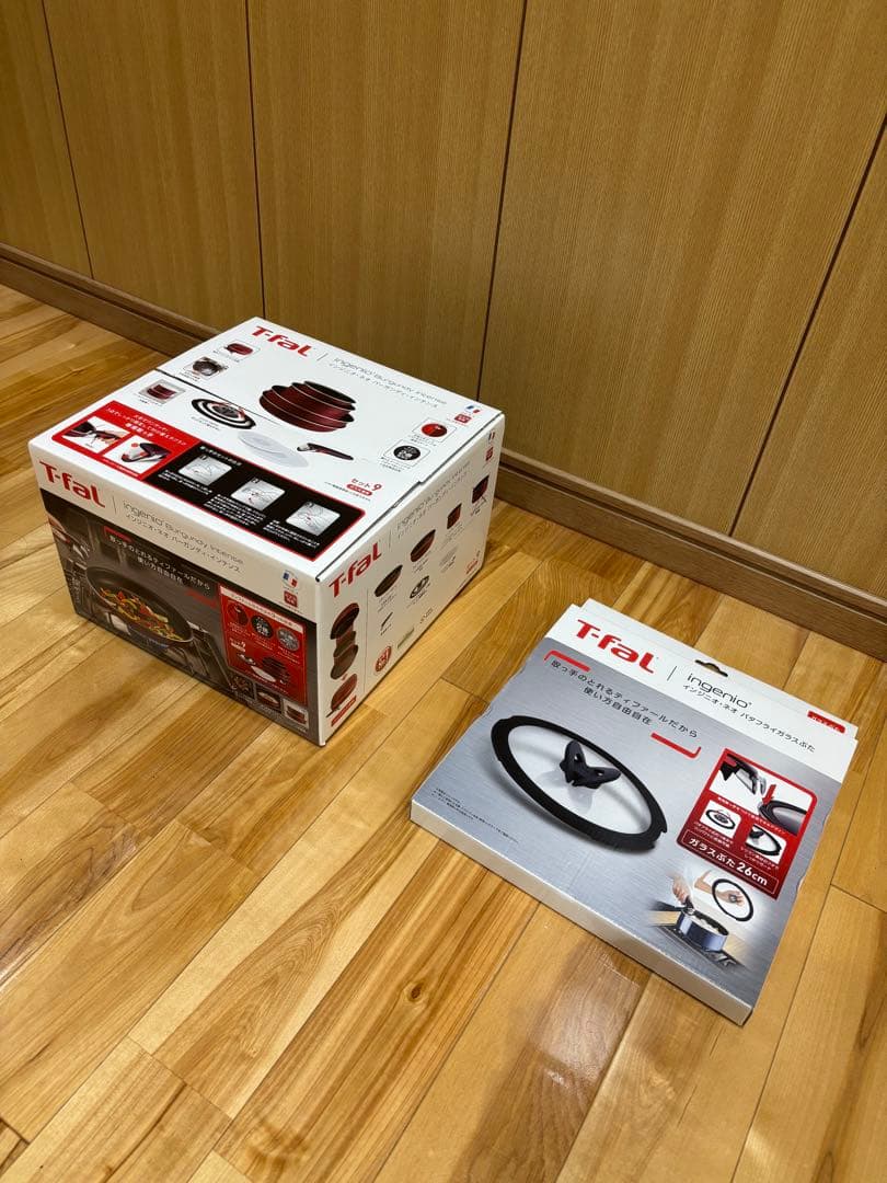 【新品・未使用】ティファール　ガス火専用フライパン、片手鍋等セット