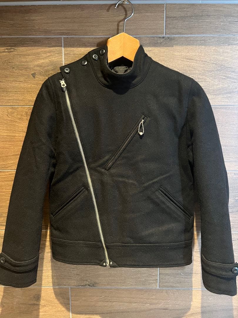 【Dappers】ウール メルトン アヴィエイタージャケット スポーツジャケット