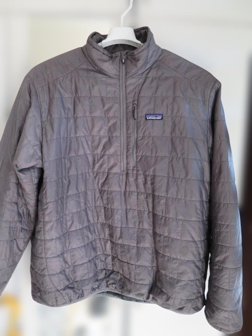 陽*虹様 値下げ パタゴニア ナノパフ プルオーバー プリマロフト グレー XX