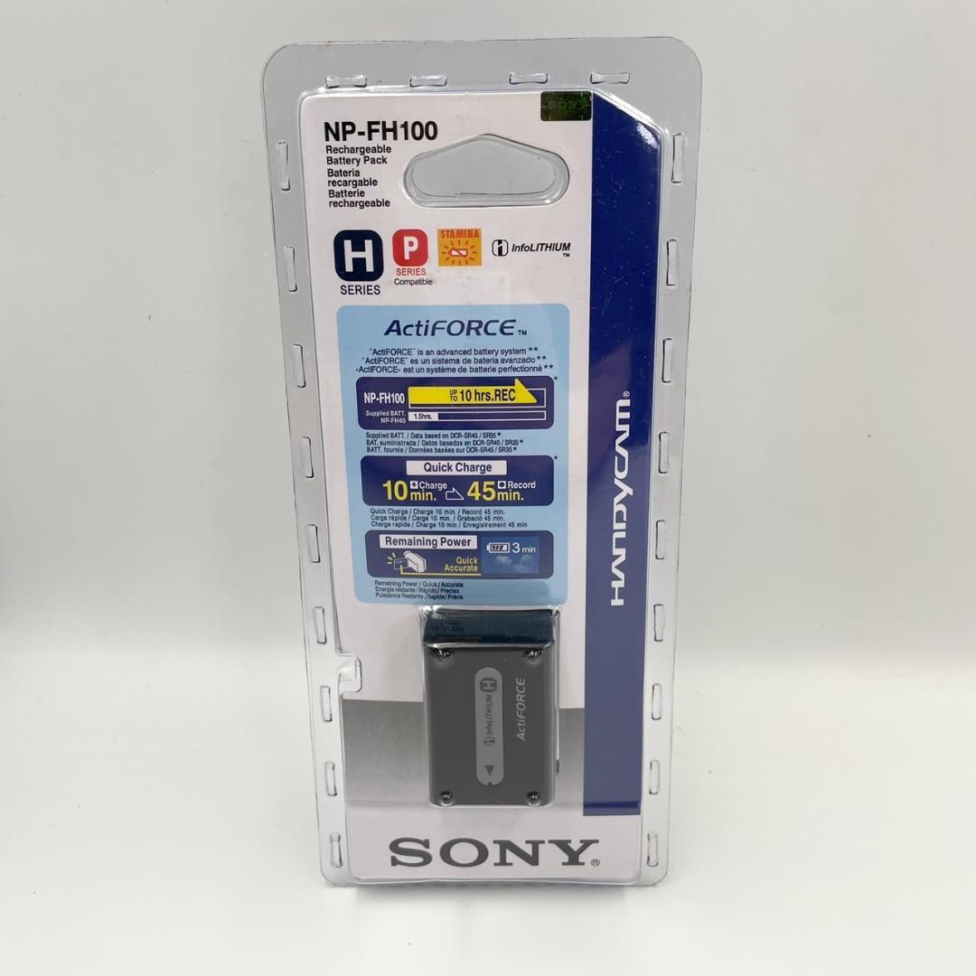 ソニー SONY リチャージャブルバッテリーパック NP-FH100