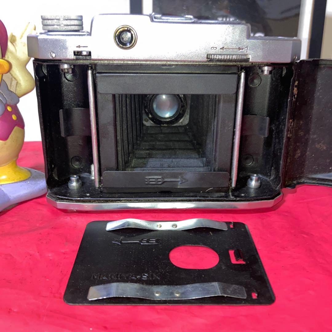 ヴィティージ蛇腹MAMIYA sixレンジファインダー中判カメラ 露出機能動完動