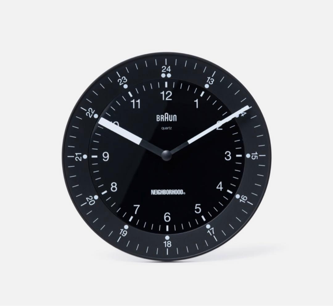 NEIGHBORHOOD BRAUN 時計 ブラック　新品未使用