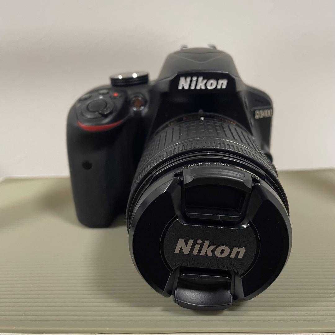 Nikon D3400 レンズキット 箱付 ショット数3440回