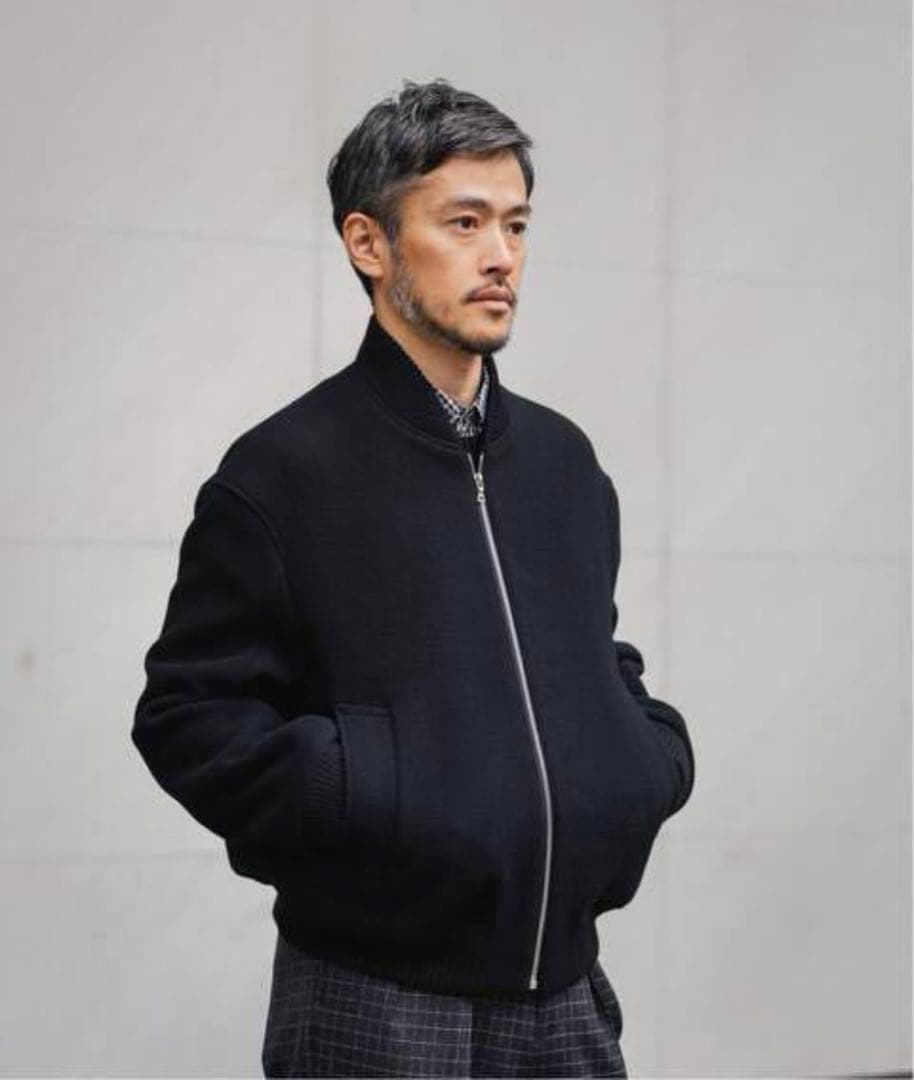 EDIFICE LA BOUCLEラブークルMA-1ヘンケイTYPEスイビモッサ