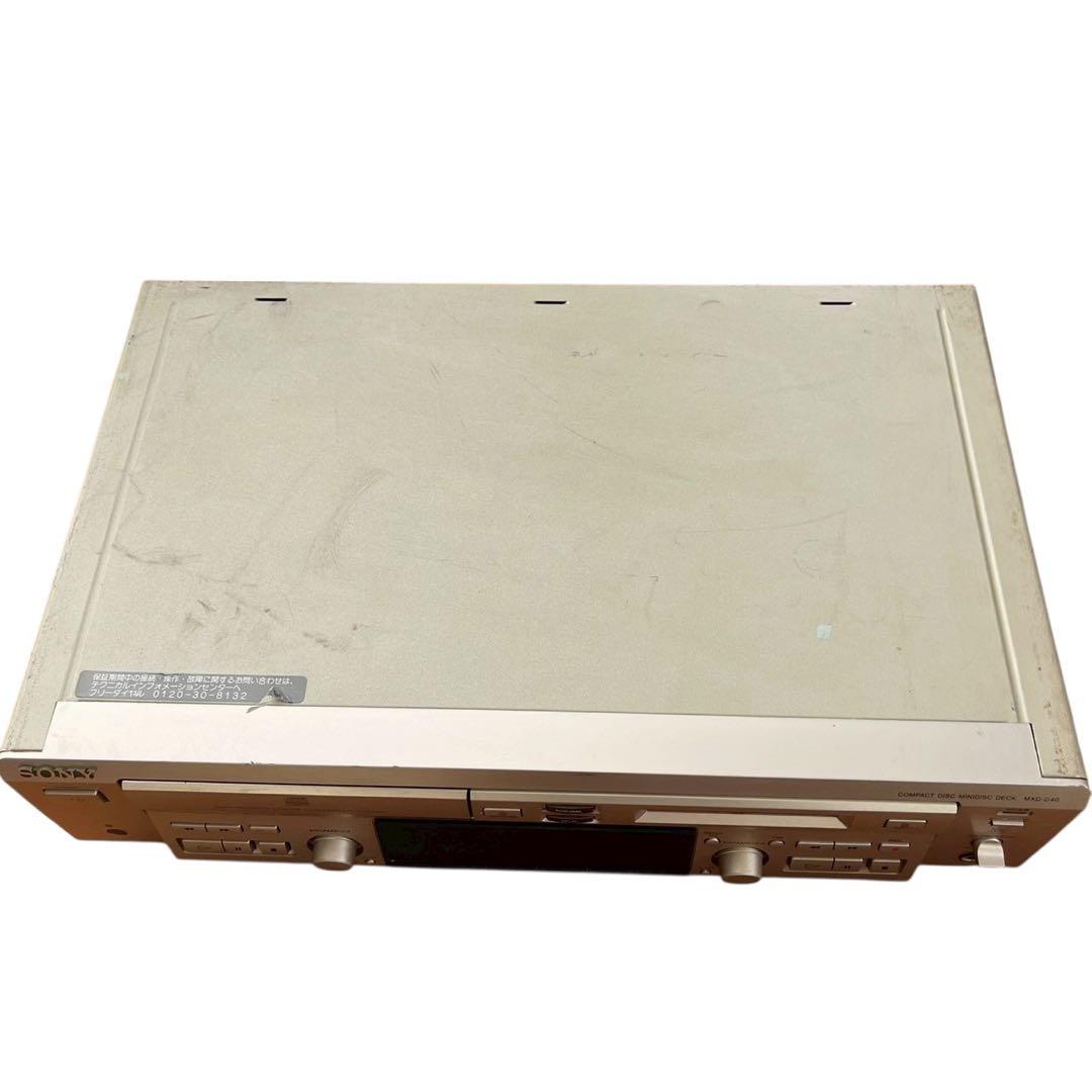SONY MXD-D40 CD/MDコンビネーションデッキ 高音質 再生・録音