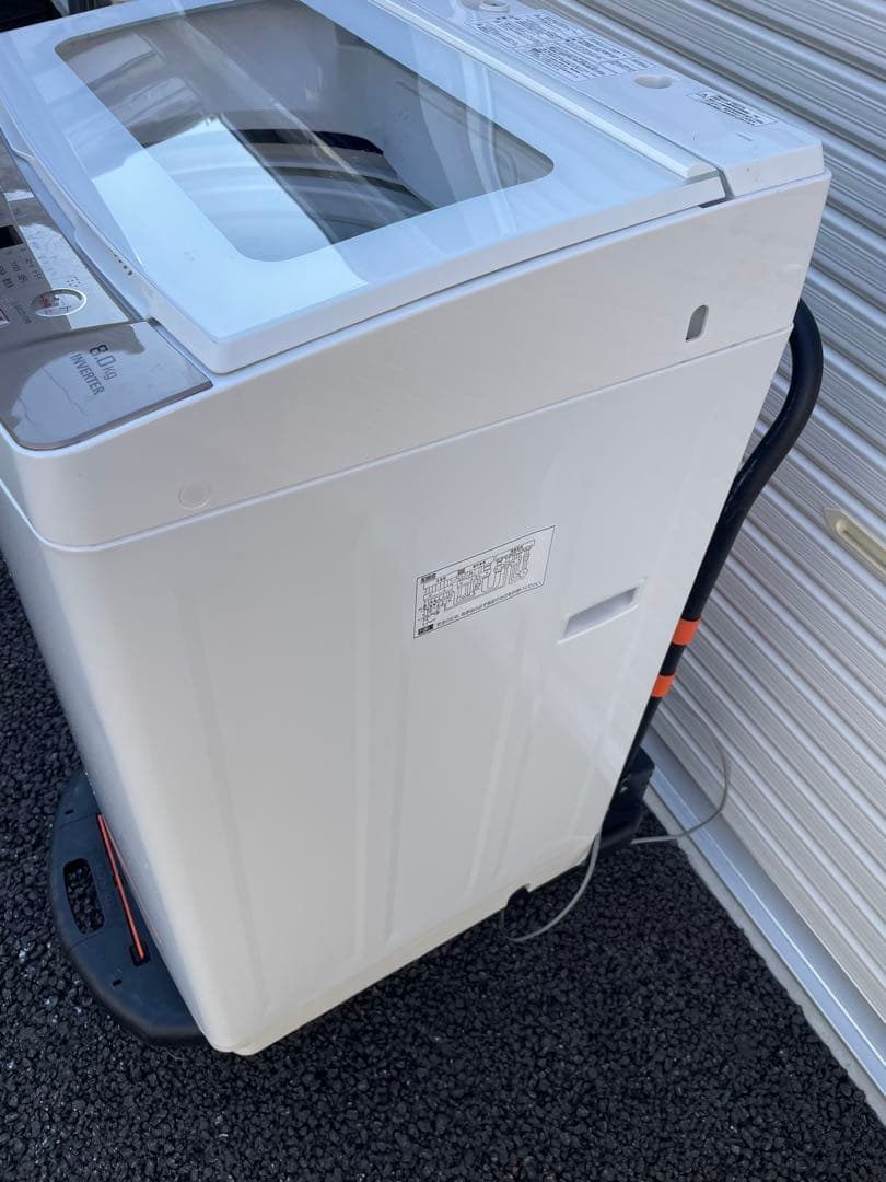 【福岡限定】　ヤマダセレクト　縦型洗濯機　8.0kg 2022年製