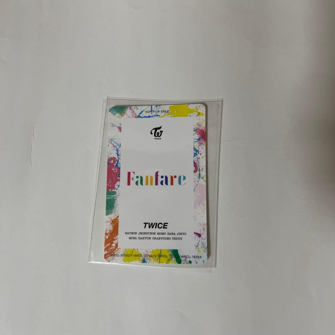 twice fanfare ファンファーレ ダヒョン ハイタッチ券