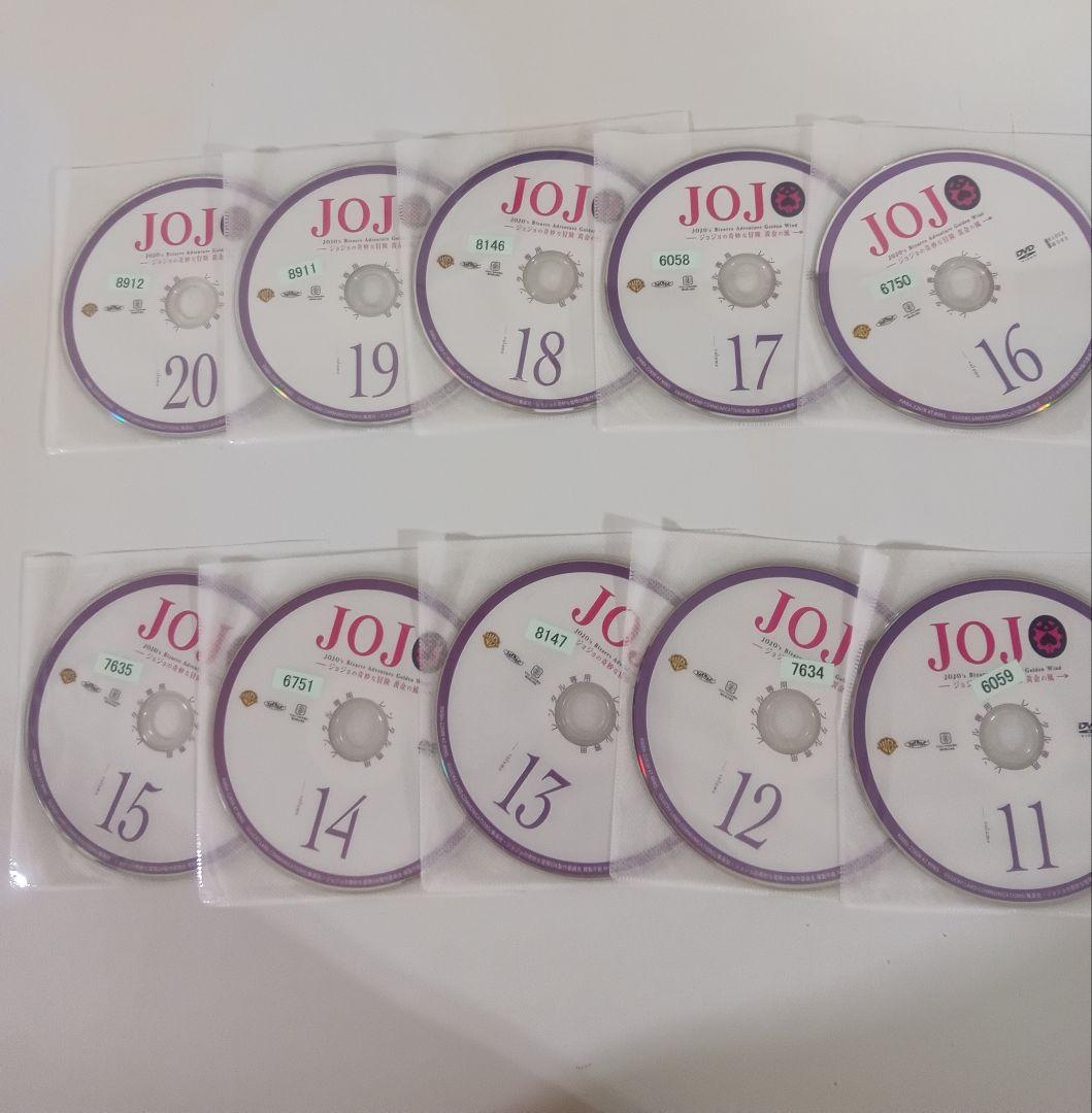 ジョジョの奇妙な冒険 第1部〜第5部 アニメDVD全巻セット