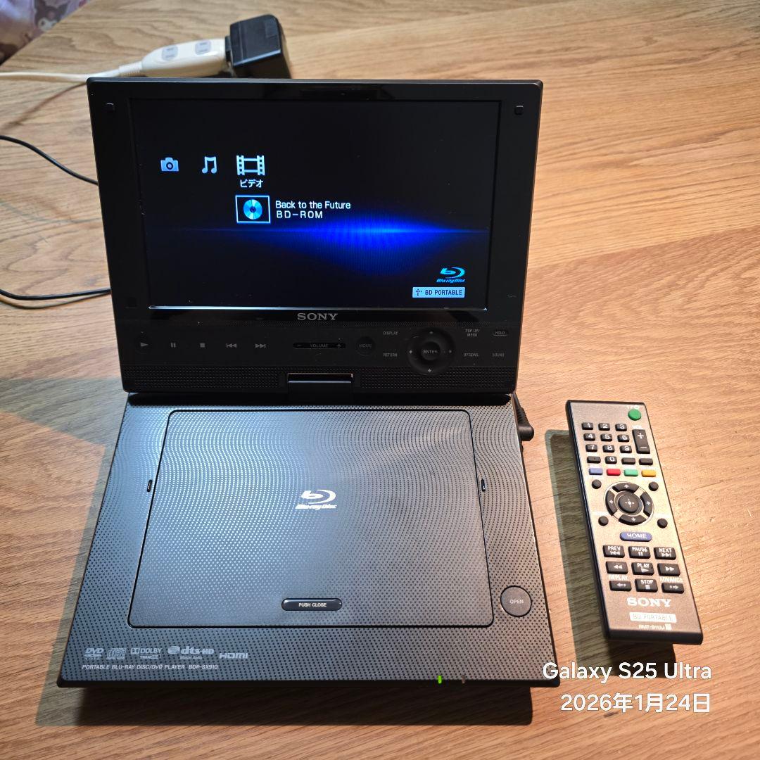 と*ん様 【美品】SONY BD BDP-SX910 タッチパネルスイッチ問題な