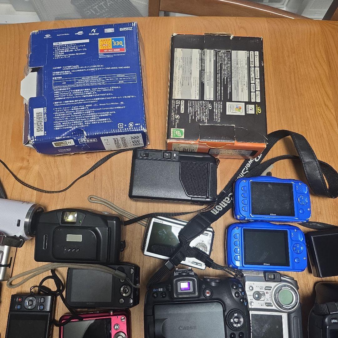 コンパクトデジタルカメラセット　まとめ　ジャンク