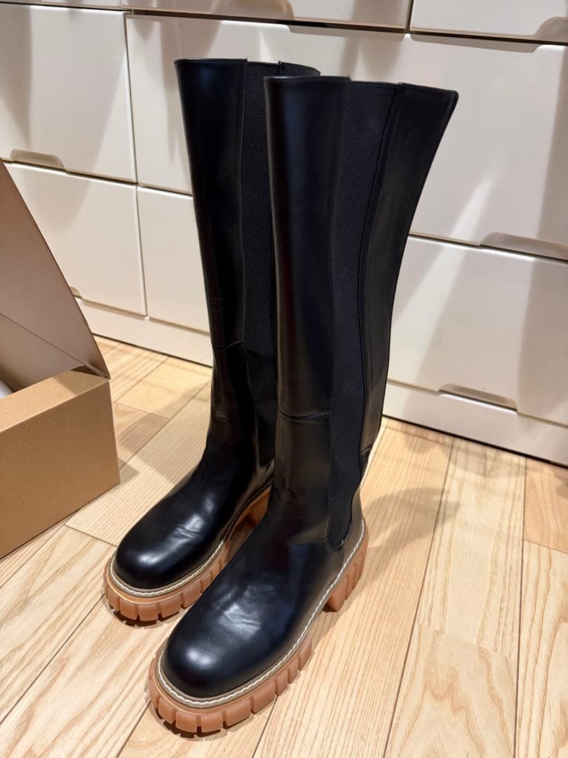 AMAILロングブーツChocolate goac long boots