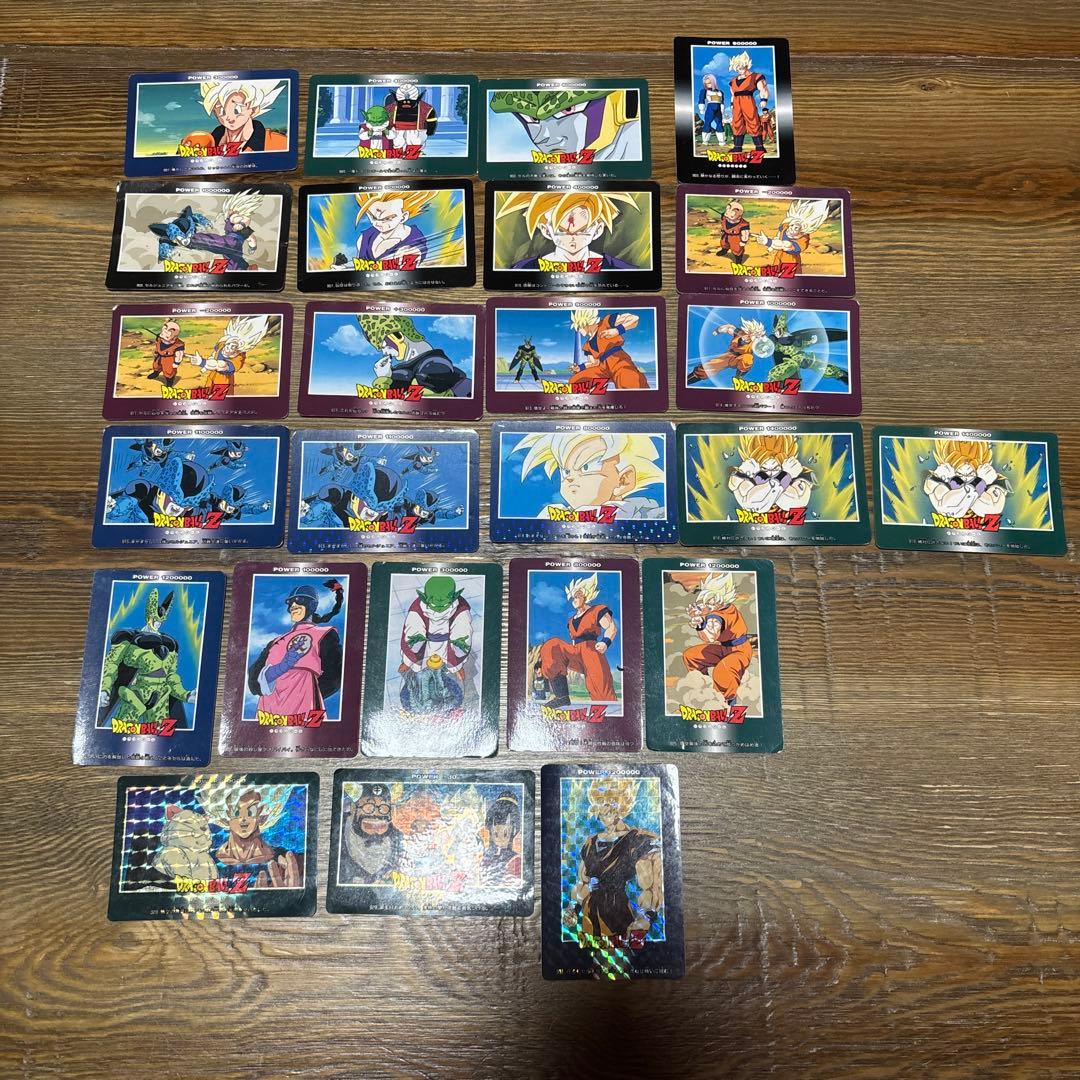 Vintage ドラゴンボールZ キラカード５枚+20 アマダ