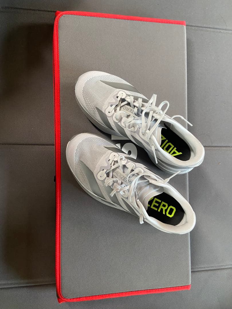 ADIZERO EVO SLグレー 走行距離5km 27.5cm