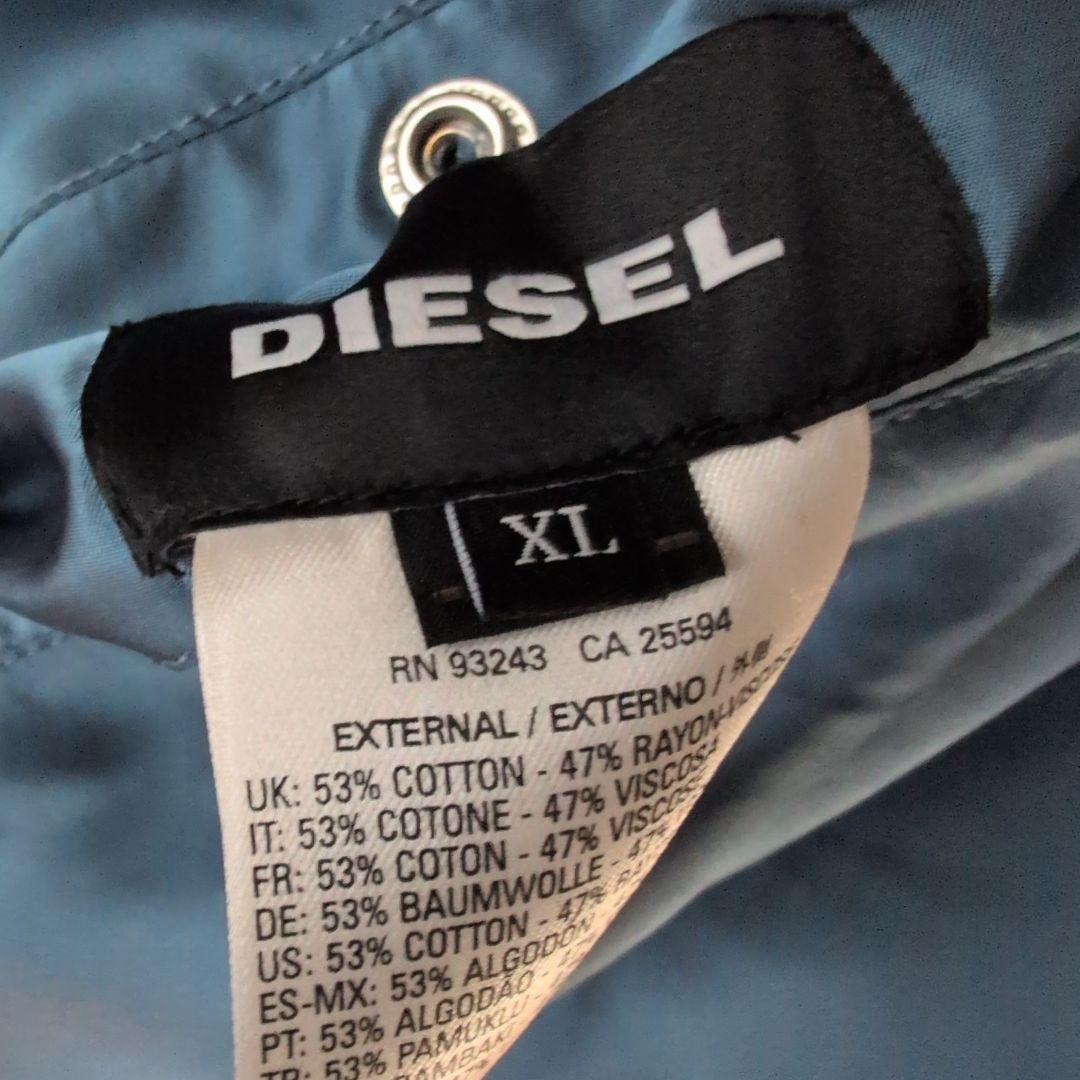 未使用 DIESEL スカジャン 蛇刺繍 シルバー