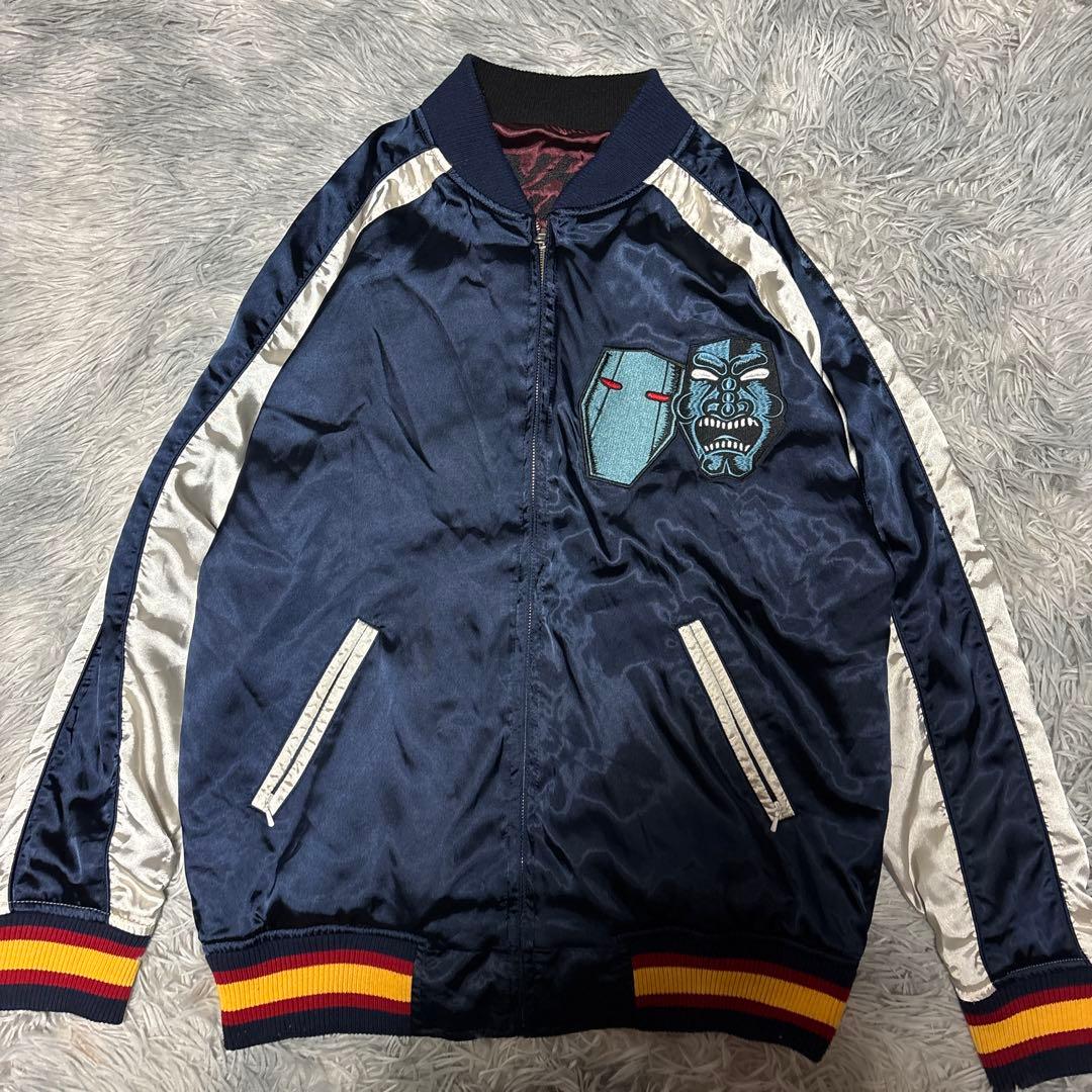 【希少】PUNK DRUNKERS スカジャン キン肉マン　パンクドランカーズ