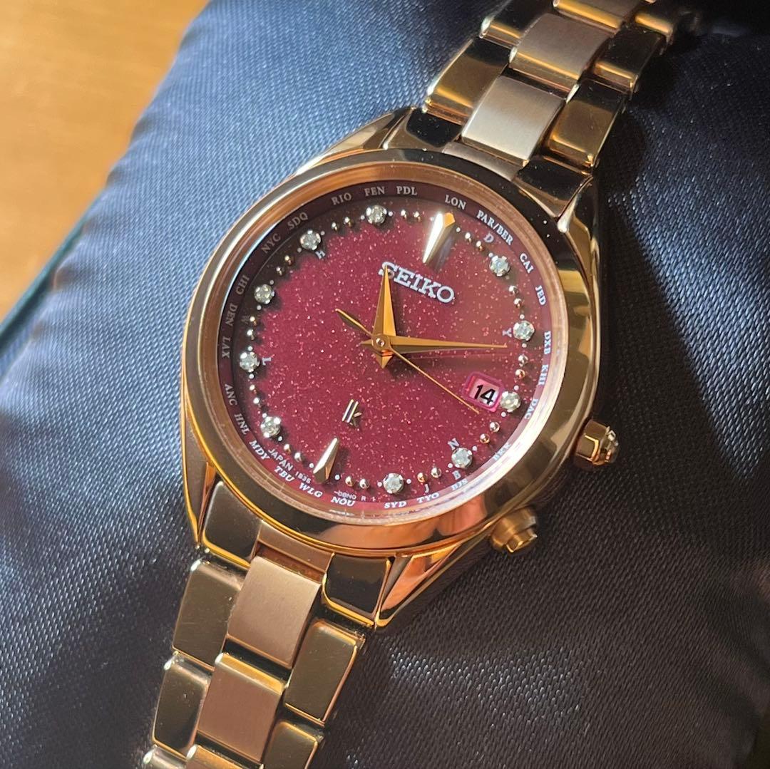 セイコー LUKIAルキア Jewel限定モデル 「ルビー」