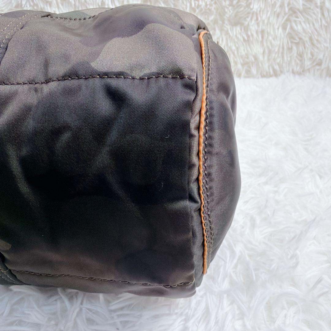 極美品 PORTER タンカー 迷彩 カモフラ 30周年 記念 ドラム バッグ