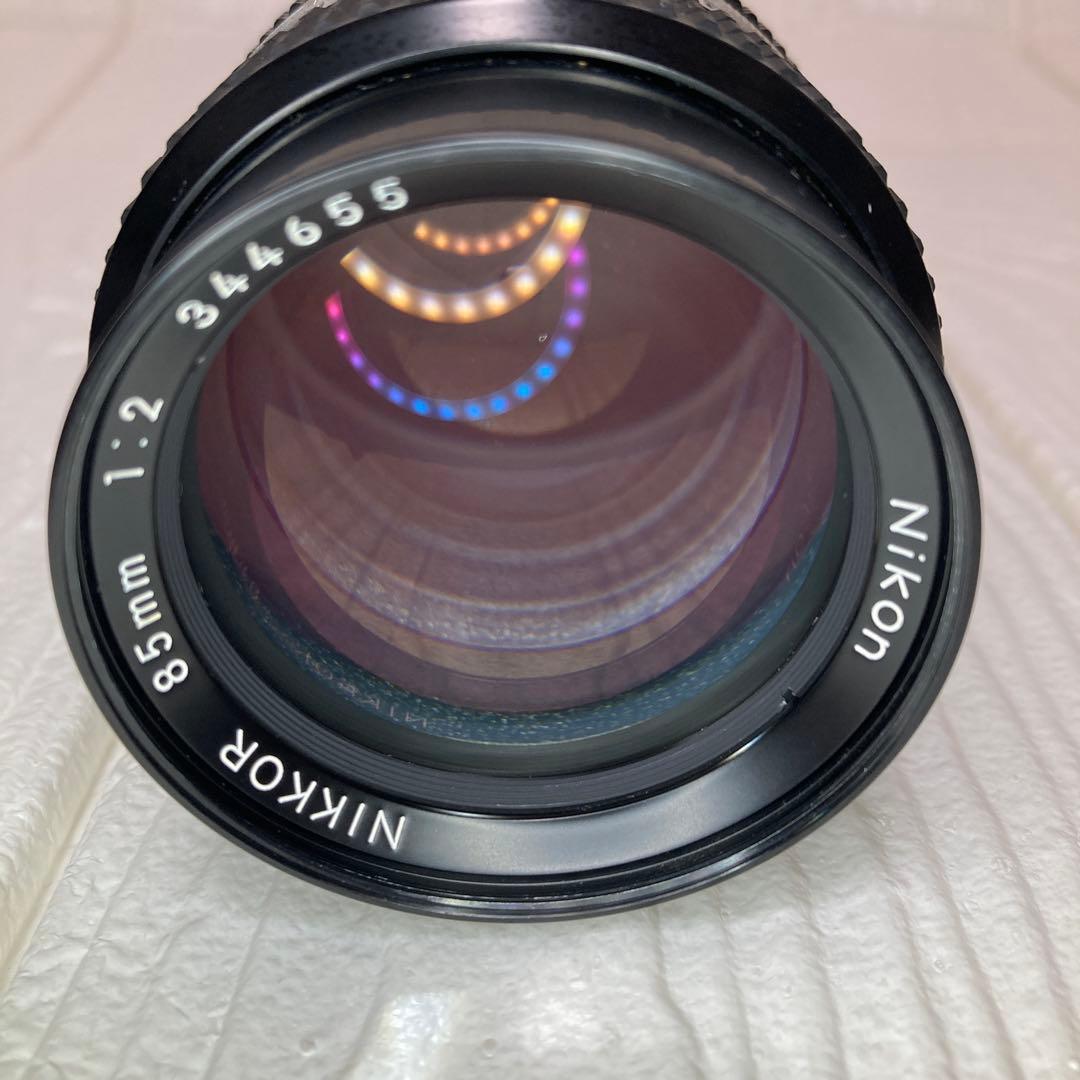 Nikonレンズ NIKKOR 85mm1:2 カメラレンズ ニコン