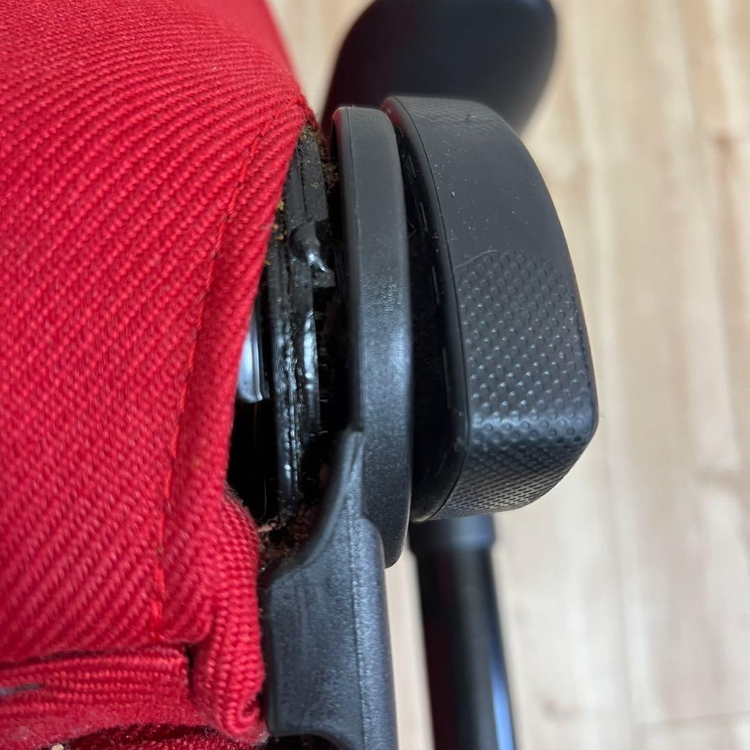 専用レカロ24H LXオフィスチェア 希少レッド24H