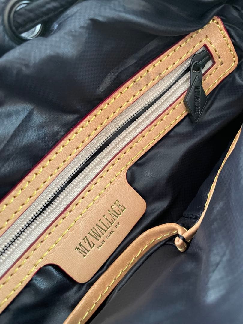 お値下げMZ WALLACE エムジーウォレス リュック ブラック キルティング