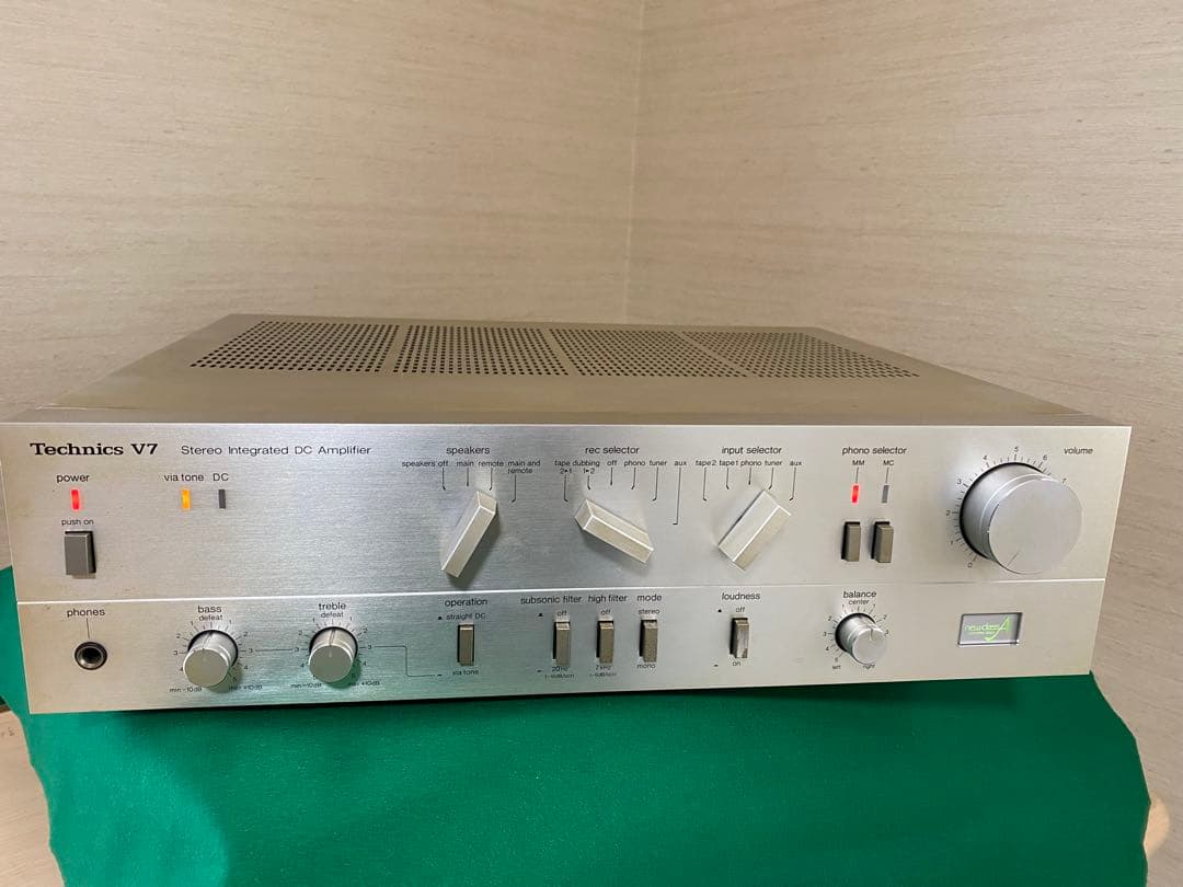 Technics SU- V7 ステレオ プリメインアンプ