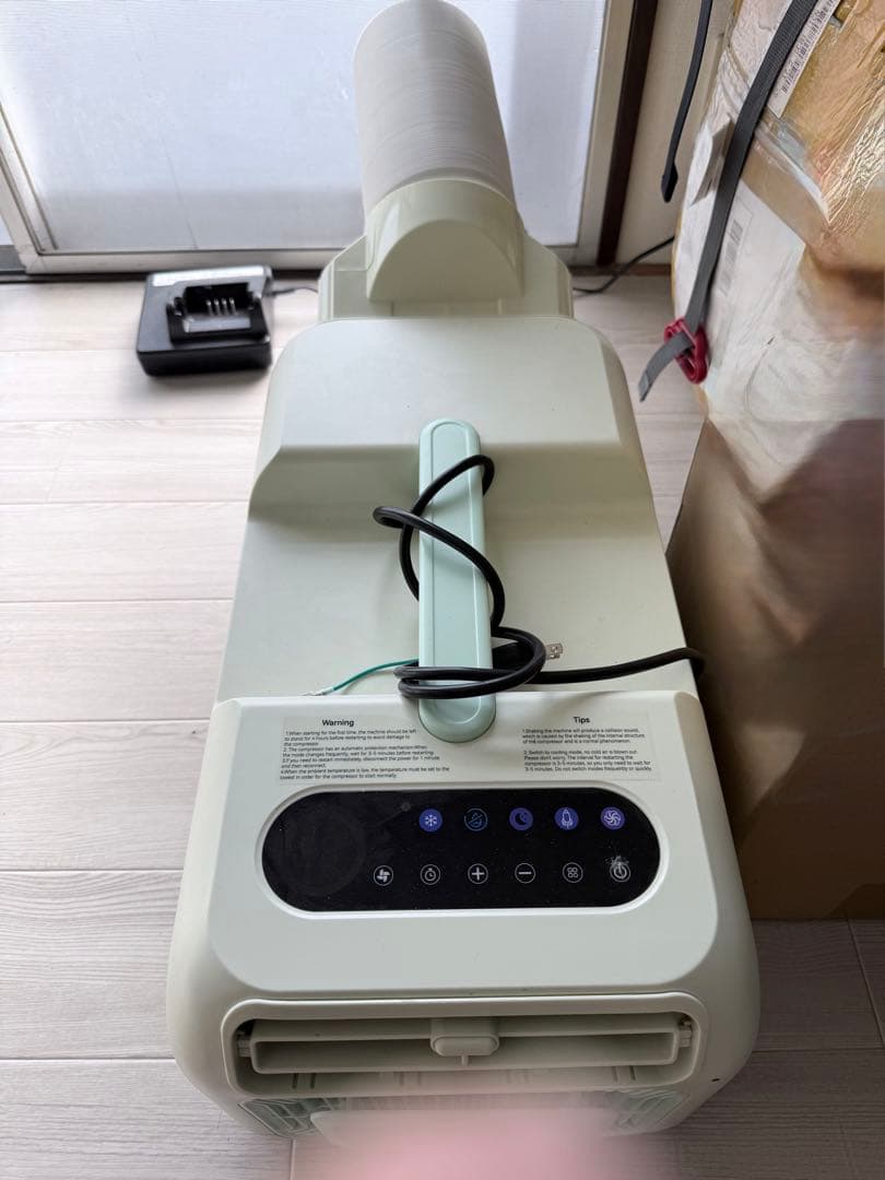 ポータブルエアコン 1000W 冷房能力