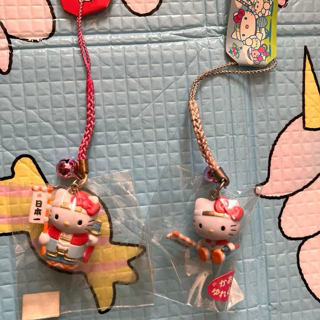 星*奨様 ご当地キティ ストラップ 根付 35点 まとめて 当時物