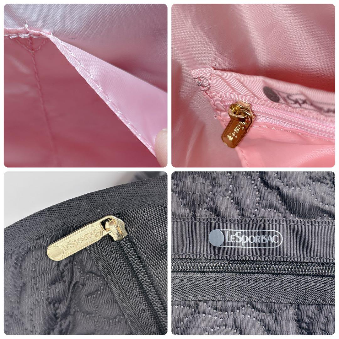 新品♡レスポートサック　パフィーブロッサムズ　ブラック　ポーチ付き 2way