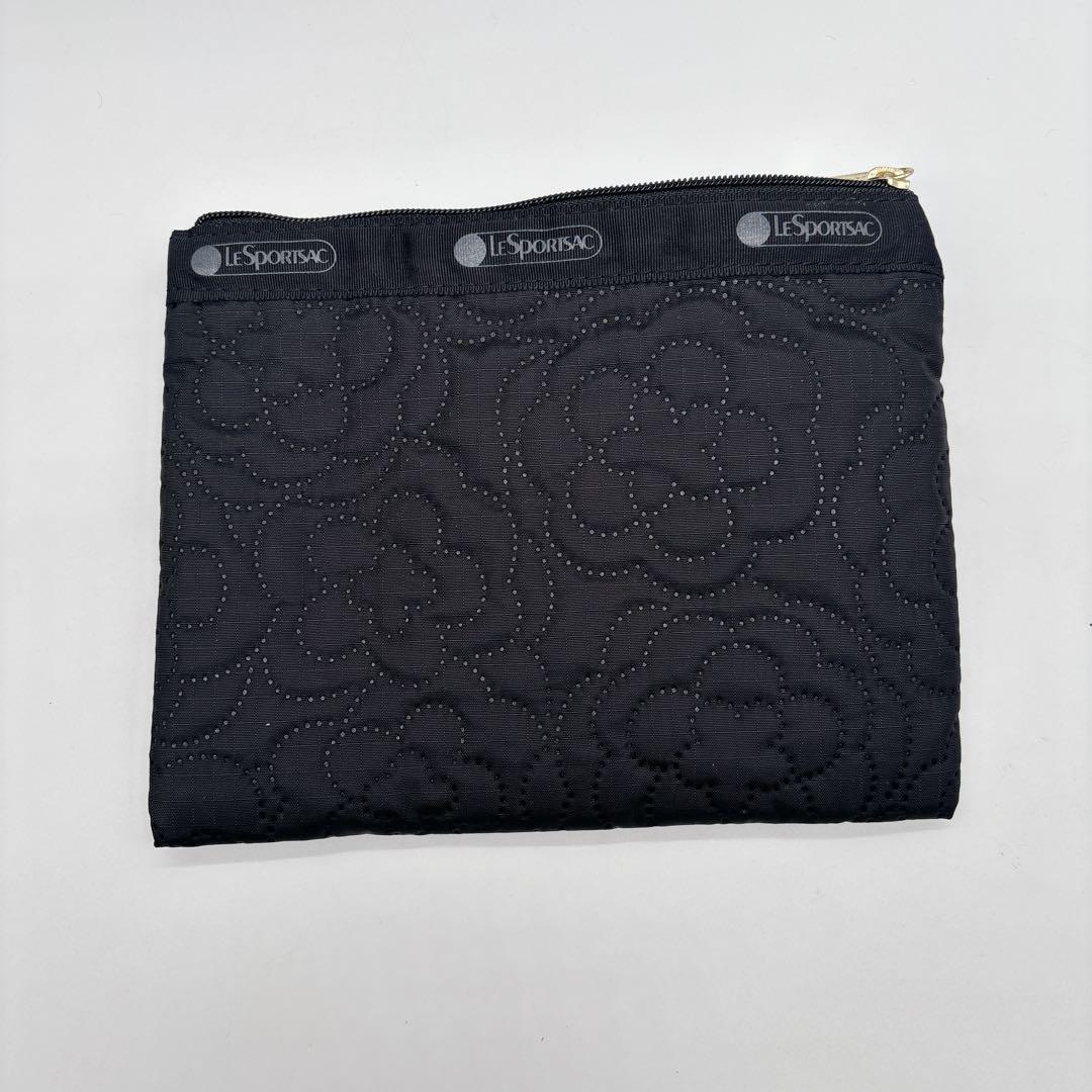 新品♡レスポートサック　パフィーブロッサムズ　ブラック　ポーチ付き 2way