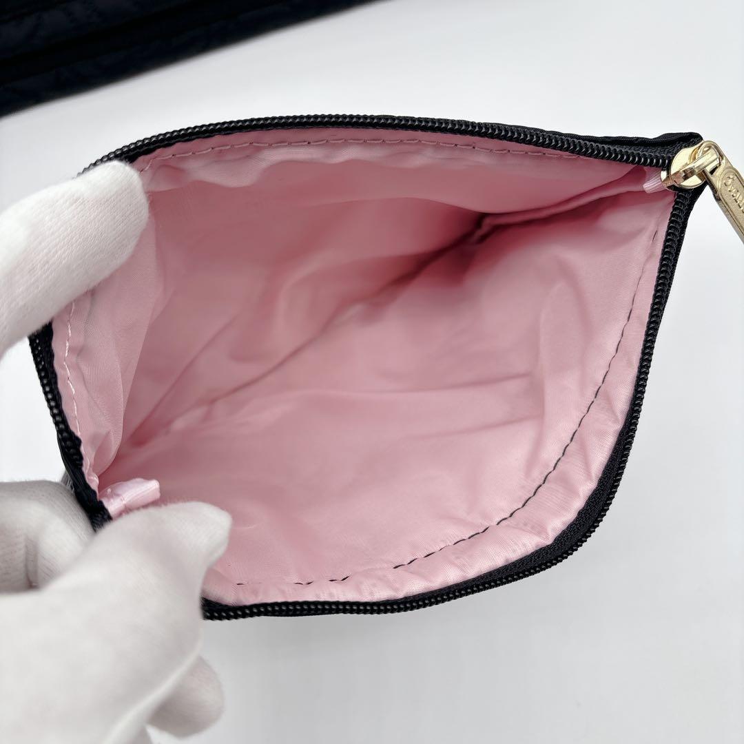 新品♡レスポートサック　パフィーブロッサムズ　ブラック　ポーチ付き 2way