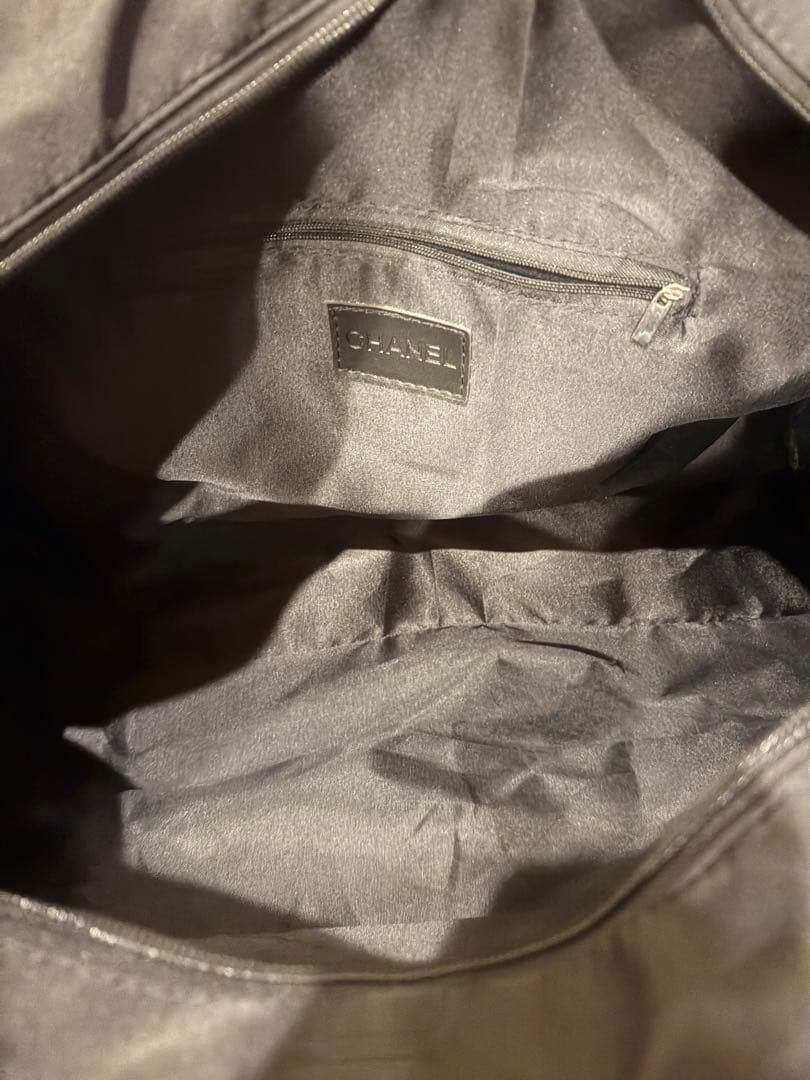 シャネル CHANELノベルティボストンバッグ 黒