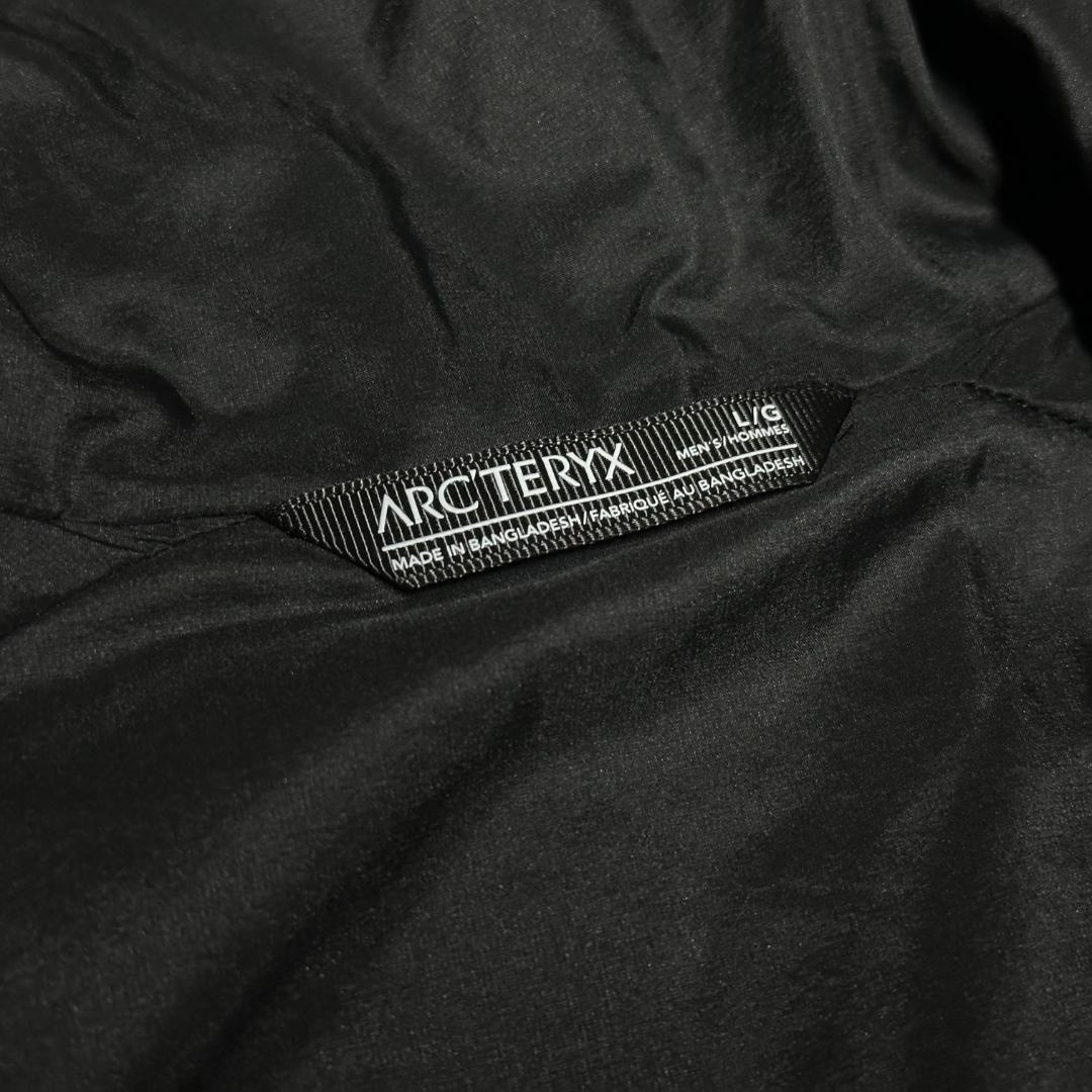 ARC'TERYX ATOM HOODY L 黒 X000007487