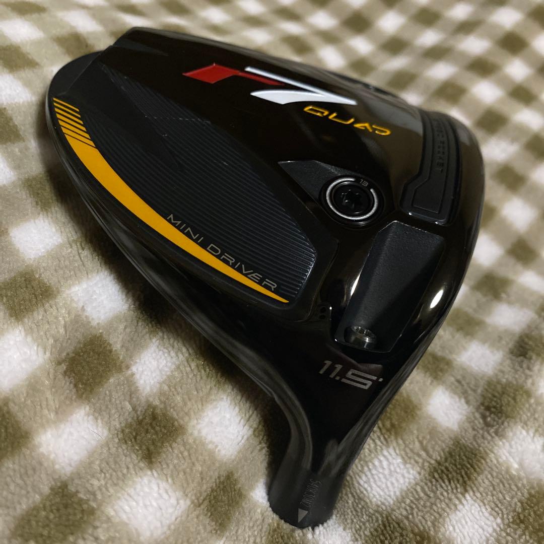 テーラーメイド R7 QUAD ミニドライバー　11.5度 ヘッドのみ
