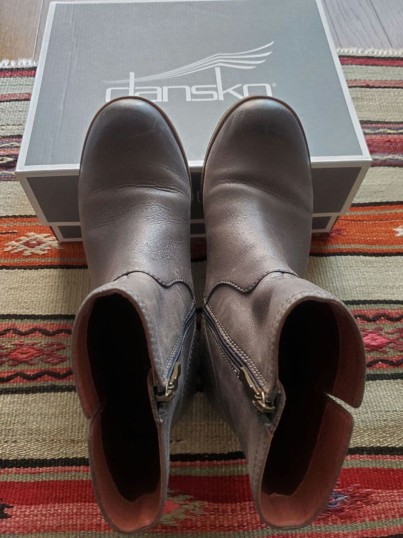 ダンスコ　Bethanie防水レザーブーツ　37インチ