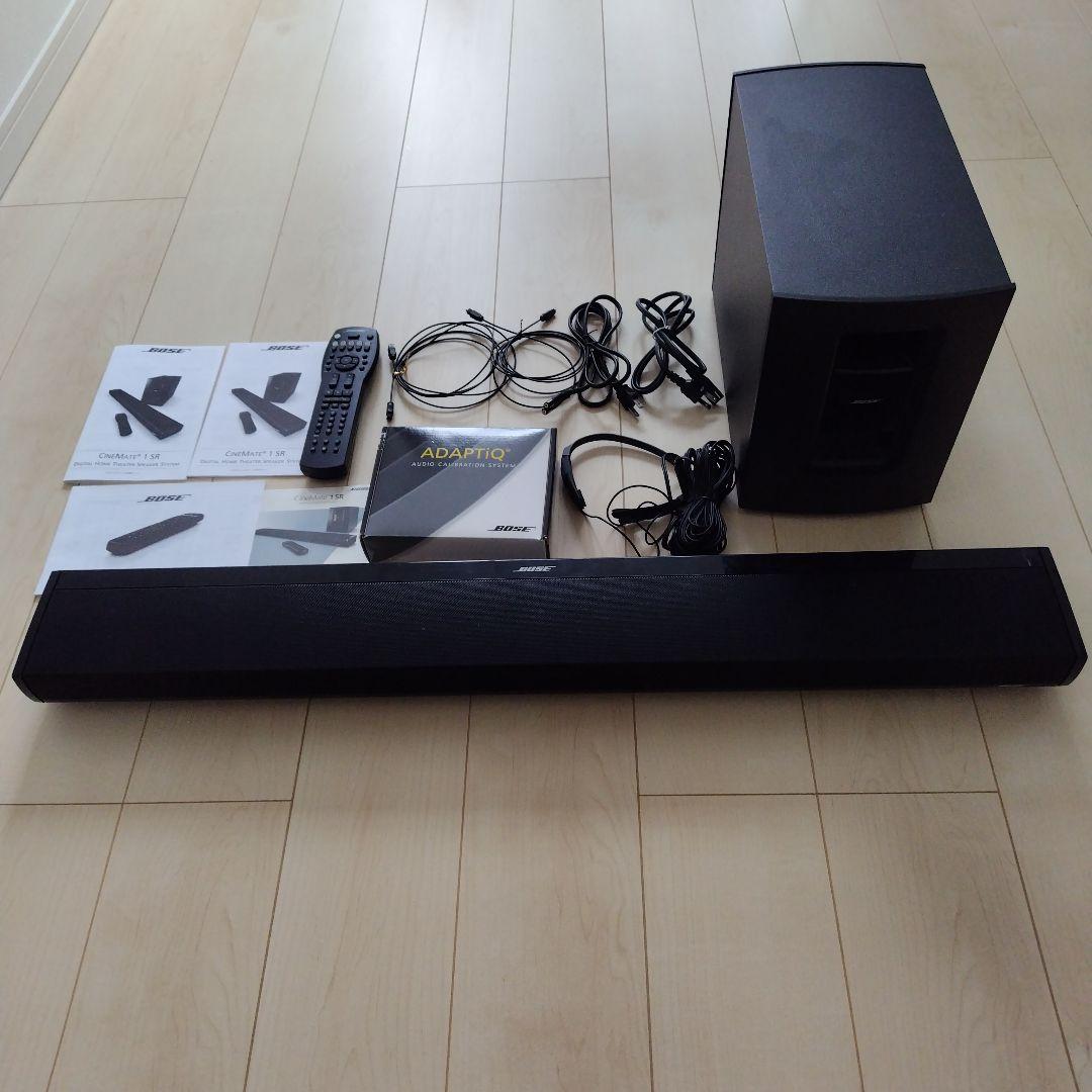 Bose CINEMATE 1SR サウンドバーADAPTiQ機能付き