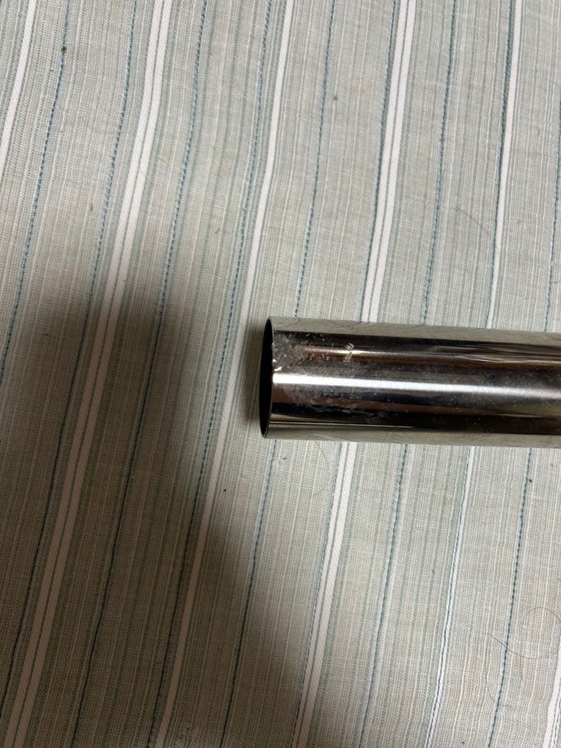 ブラウンストライプシート 取り付け金具付き