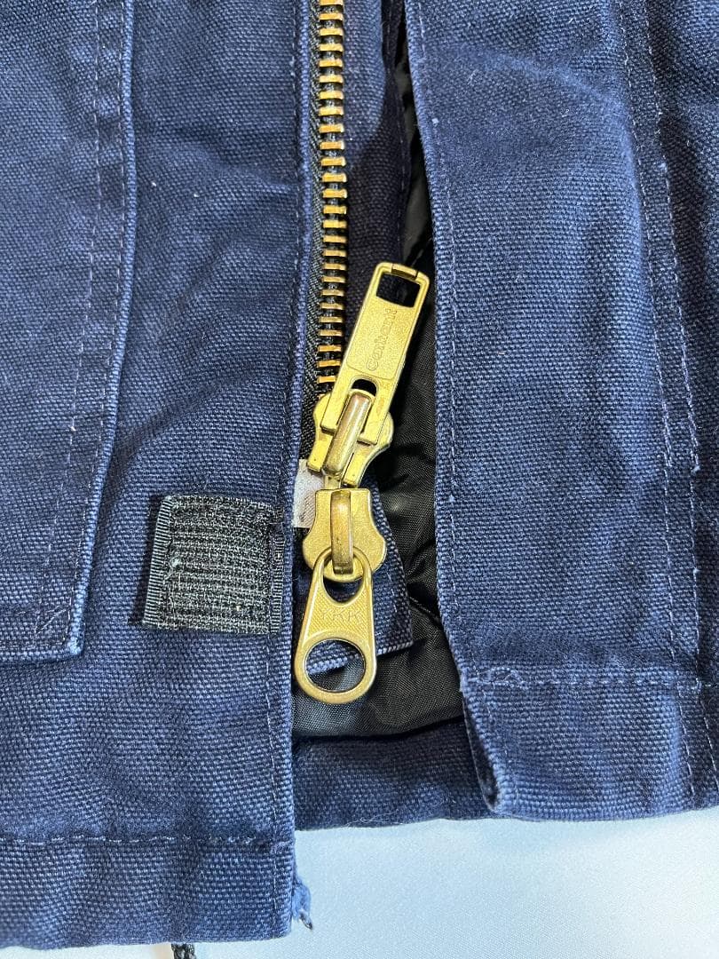 【良品】Carhartt ネイビー トラディショナルジャケット 3L